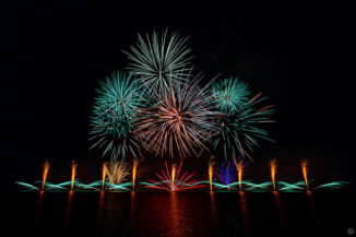 Feux d'artifice Lac de Gérardmer