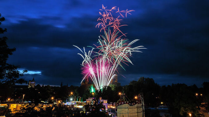 Feuerwerk Frühjahrsmesse Speyer