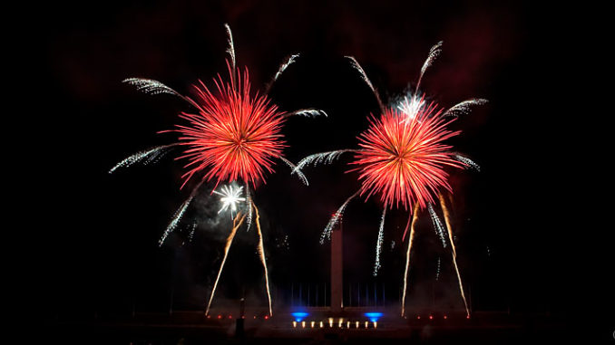 Feuerwerk-World-Championat PYRONALE in Berlin 2009