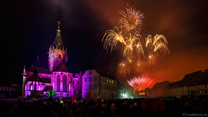 Feuerwerk Wissembourg 2015