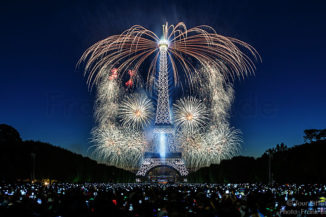 Feuerwerk Eiffelturm 2015