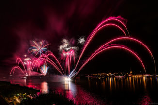 Feuerwerk bei den 1. Mainzer Sommerlichter - 2016