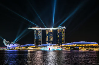 Watershow SPECTRA Marina Bay Sands Singapore