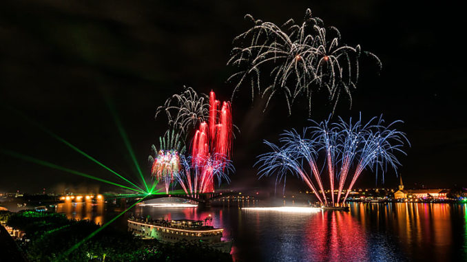 Mainzer Sommerlichter Feuerwerk 2017