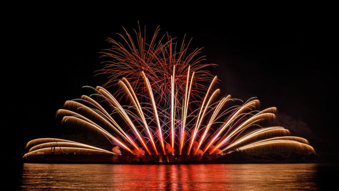 Rhein in Flammen 2017 Oberwesel - Feuerwerk