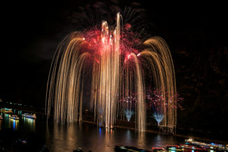 Rhein in Flammen 2018 Feuerwerk