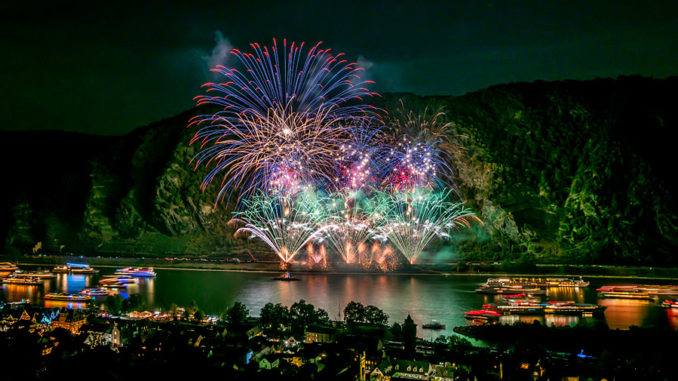 Rhein in Flammen – Nacht der 1000 Feuer - Feuerwerk - Oberwesel