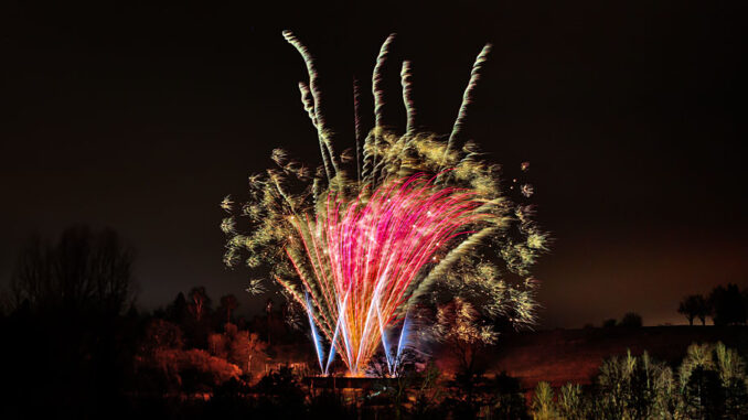 Meckesheim 1200 Jahre Feuerwerk