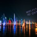 Wassershow FIFA Fussball-Weltmeisterschaft Katar 2022