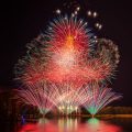 Feuerwerk bei Rhein in Flammen 2023 in Bonn