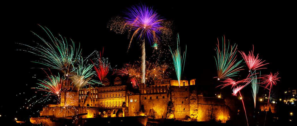 Heidelberg lässt es an Silvester beim Feuerwerk richtig krachen