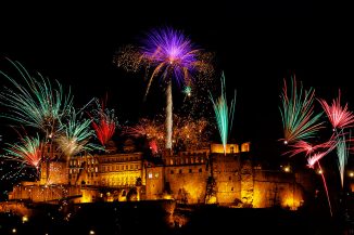 Heidelberg lässt es an Silvester beim Feuerwerk richtig krachen