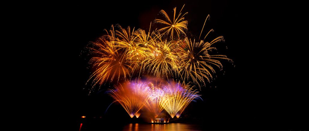 Rhein in flammen Oberwesel 2025 Feuerwerk Symphony-Sparks