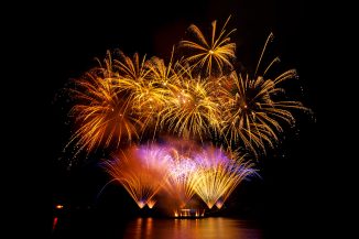 Rhein in flammen Oberwesel 2025 Feuerwerk Symphony-Sparks