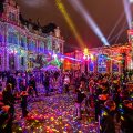 Dance Flower Party bei Habits de Lumière in Épernay mit beeindruckender Lichtkunst