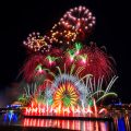 Kölner Lichter: Drohnenshow und Feuerwerk über dem Rhein