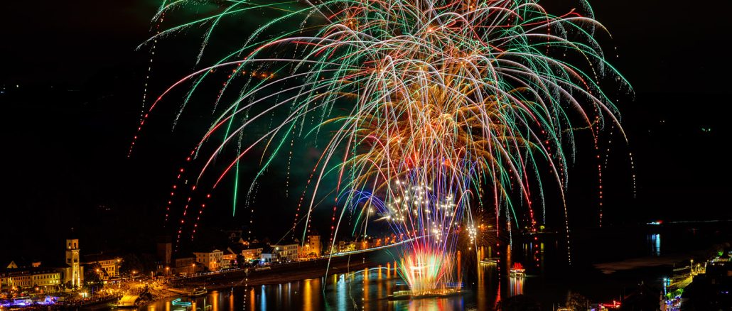 Rhein-in-Flammen St-Goar - St-Goarshausen 2026 Feuerwerk