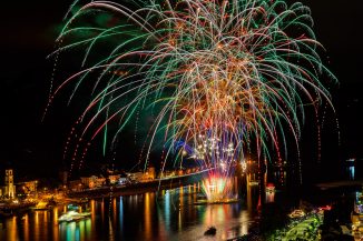 Rhein-in-Flammen St-Goar - St-Goarshausen 2026 Feuerwerk