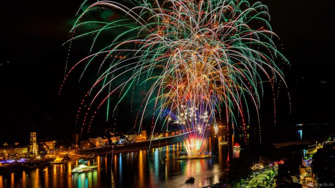 Rhein-in-Flammen St-Goar - St-Goarshausen 2026 Feuerwerk