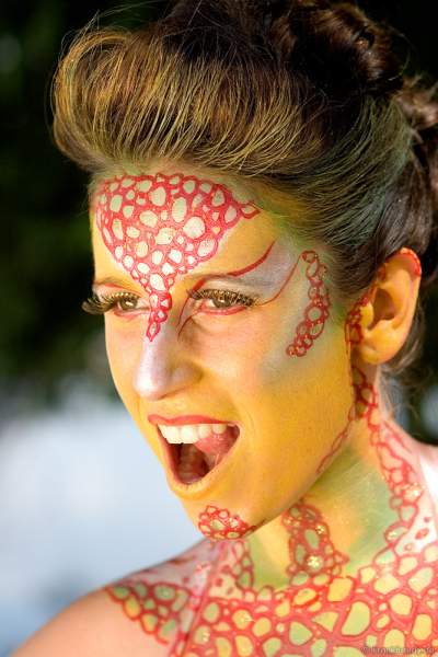 German Bodypainting Festival 2006 - Künstler: Sabine G. Vogel, Model Eva