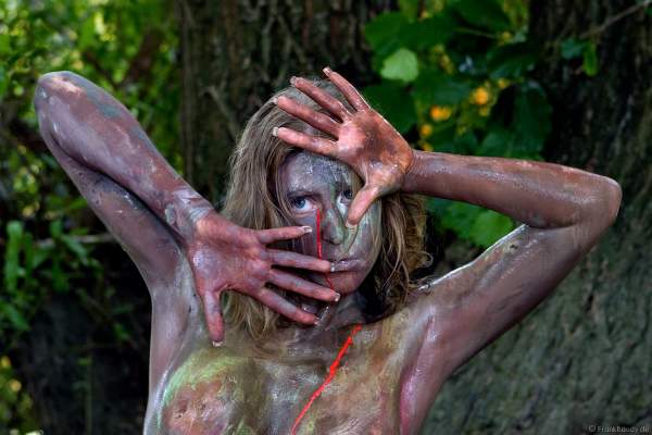 German Bodypainting Festival 2006 - Künstler: ?,Model Karin