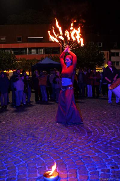 Feurige Show beim Blumen- und Kulturfestival Chrysanthema in Lahr