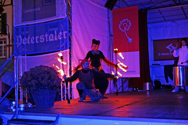 Feurige Show beim Blumen- und Kulturfestival Chrysanthema in Lahr