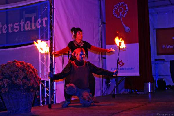 Feurige Show beim Blumen- und Kulturfestival Chrysanthema in Lahr