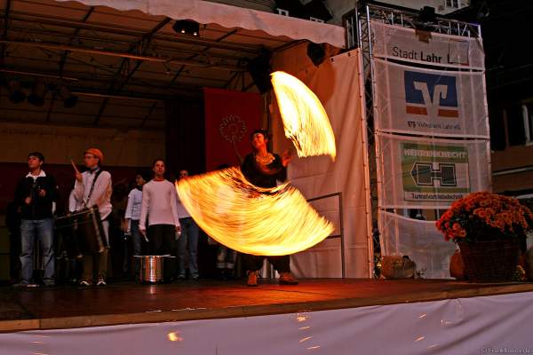 Feurige Show beim Blumen- und Kulturfestival Chrysanthema in Lahr