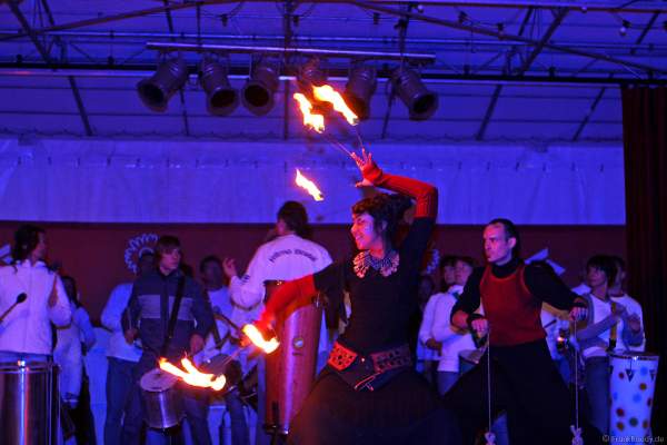 Feurige Show beim Blumen- und Kulturfestival Chrysanthema in Lahr