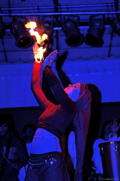 Feurige Show beim Blumen- und Kulturfestival Chrysanthema in Lahr