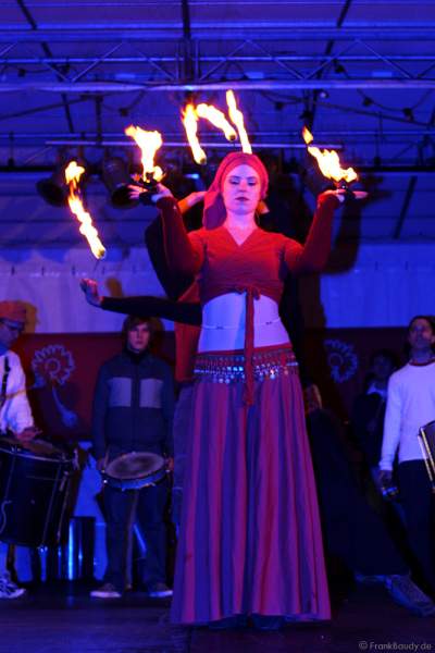 Feurige Show beim Blumen- und Kulturfestival Chrysanthema in Lahr