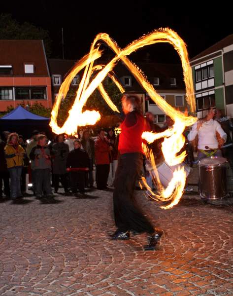 Feurige Show beim Blumen- und Kulturfestival Chrysanthema in Lahr