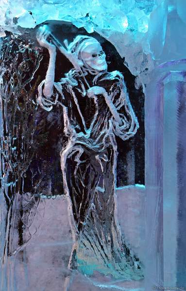 Niederländisches Eisskulpturen-Festival Eindhoven