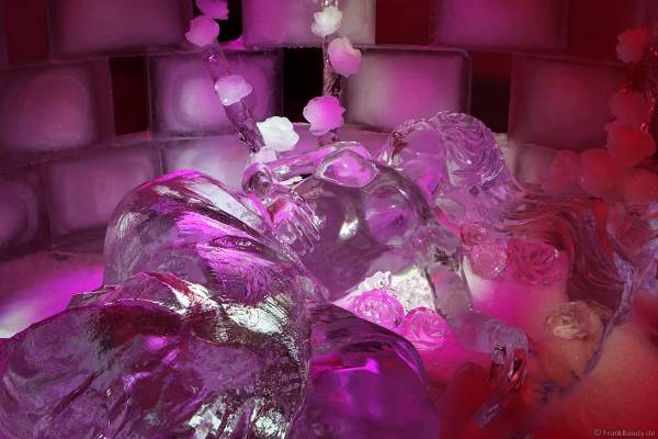 Niederländisches Eisskulpturen-Festival Eindhoven