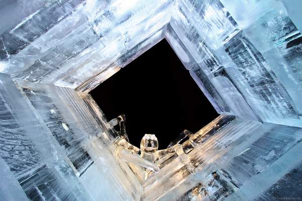 Niederländisches Eisskulpturen-Festival Eindhoven
