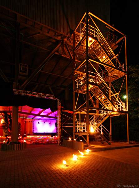 Feuershow und Illumination von Sam & more für eine Firmenfeier