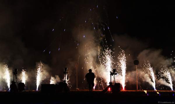 Feuer- und Pyroshow am 20. Juli 2007 in der Arena bei der Kaltenberger Gauklernacht