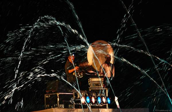 Theater Titanick mit ihrer Inszenierung Quadratwurzel anlässlich der 400 Jahre Feier Mannheim