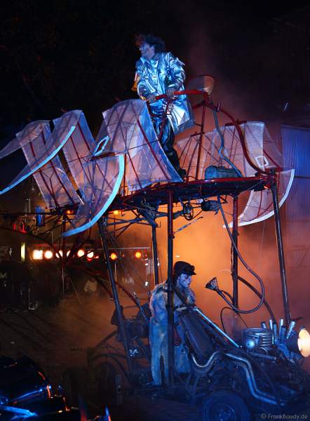 Theater Titanick mit ihrer Inszenierung Quadratwurzel anlässlich der 400 Jahre Feier Mannheim