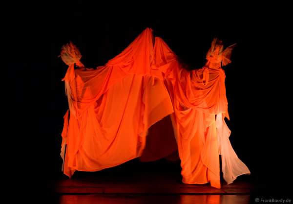 Schwarzlichtshow von TOPAS zur Luminale 2008 - Mathildenhöhe Darmstadt