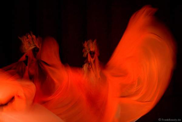 Schwarzlichtshow von TOPAS zur Luminale 2008 - Mathildenhöhe Darmstadt