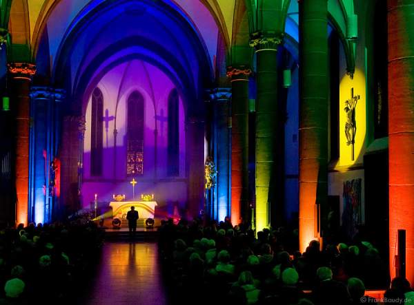 Die Schöpfung im Licht - Luminale 2008 - Rheinhessendom Mainz