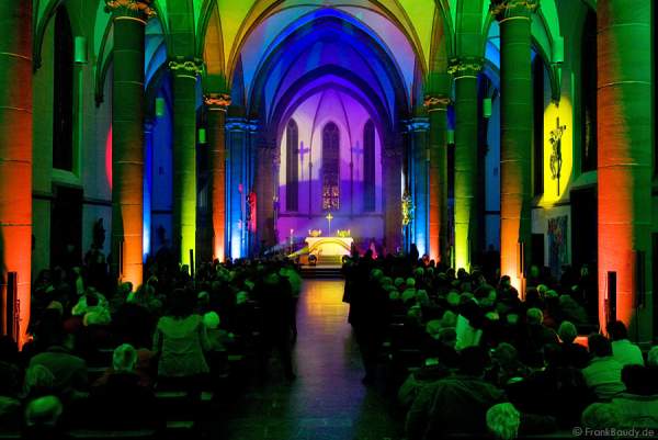Die Schöpfung im Licht - Luminale 2008 - Rheinhessendom Mainz