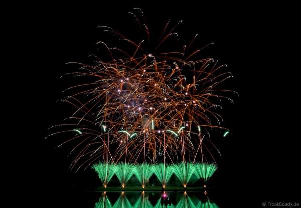 Feuerwerk bei Rhein in Flammen 2008 - Bonn