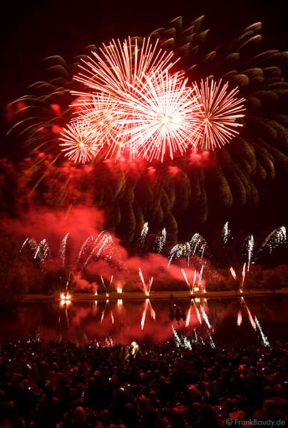 Feuerwerk bei Rhein in Flammen 2008 - Bonn