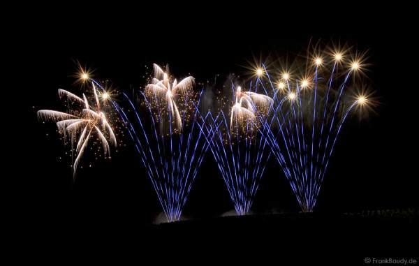 Feuerwerk der Feuerwerksfirma Steffes-Ollig beim Wurstmarkt 2008 in Bad Dürkheim