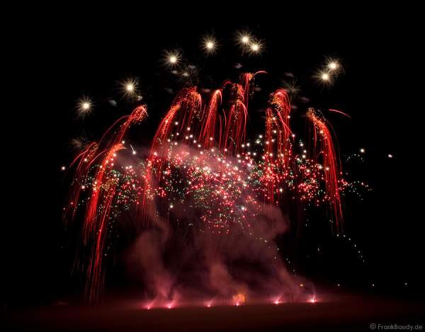 Abschlussfeuerwerk beim Drachenfest Rodgau 2008 von ToschPyro