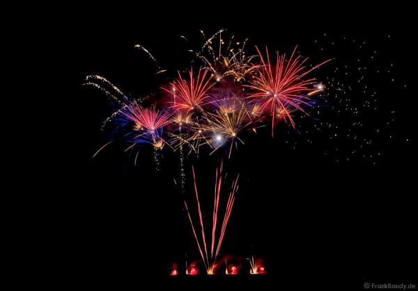 Klasse-II Feuerwerk-Wettbewerb beim Drachenfest Rodgau 2008