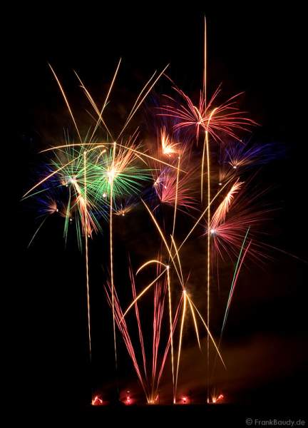 Klasse-II Feuerwerk-Wettbewerb beim Drachenfest Rodgau 2008
